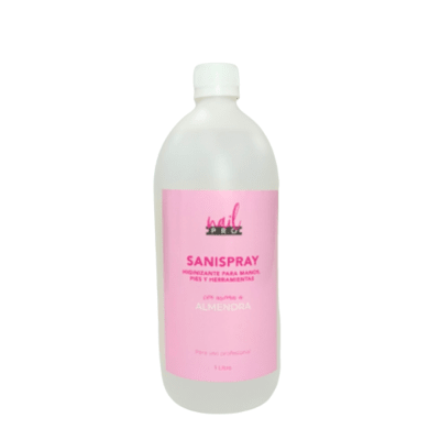 NAIL PRO SANISPRAY 1 LITRO ALMENDRA1