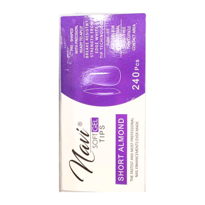 NAVI Soft Gel Almond 240pcs1