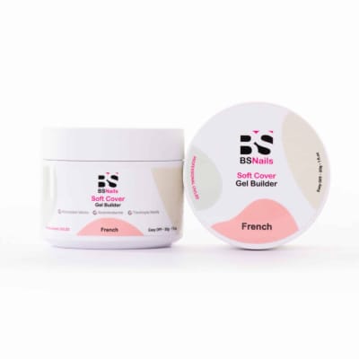 BSNAILS Gel Builder Soft Cover Autonivelante – FRENCH – 30 ML1