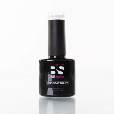 BSNAIL Top Coat UV Milky White – Blanco Lechoso