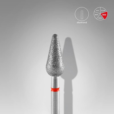 Staleks Pro Fresa Cónica Roja - 5mm