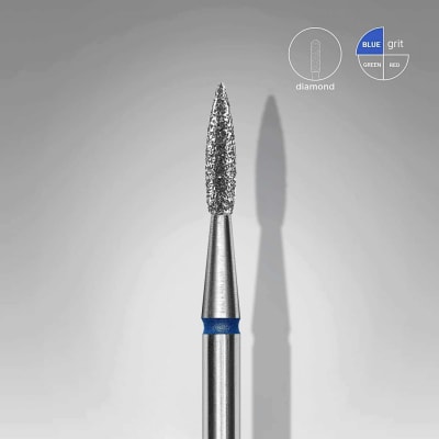 Fresa Flama Aguda .18 Staleks Pro – Azul1