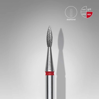 Fresa Flama Aguda .18 Staleks Pro – Roja1