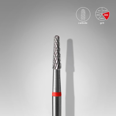 Staleks Pro Fresa de Carburo “Detalle” 2,3mm - Roja1