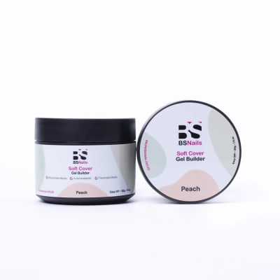 BSNAILS Gel Builder Soft Cover Autonivelante – PEACH – 30 ml