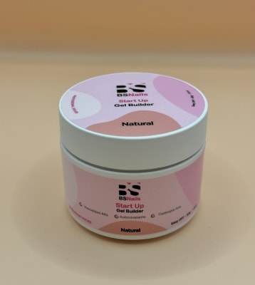 BSNAILS Gel Builder Start Up Autonivelante – NATURAL – Envase Rosado 30 ML1