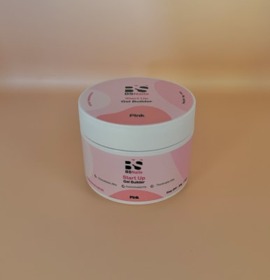 BSNAILS Gel Builder Start Up Autonivelante – PINK – Envase Rosado 30 ML1