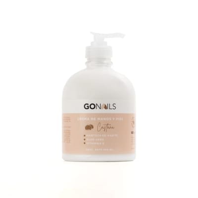 GoNails Crema de Manos y Pies 500ml - Castaña1