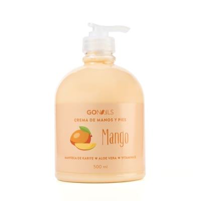 Go Nails Crema de Manos y Pies - Mango 500 ml1