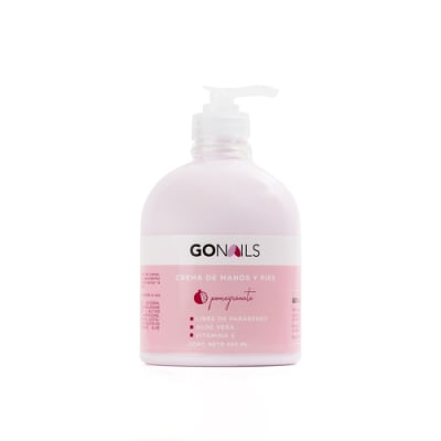 GoNails Crema de Manos y Pies - Pomegranate 500ml