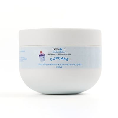 Go Nails Exfoliante - Cupcake 250ml1