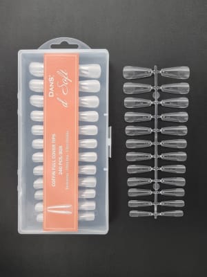 Coffin Full Cover Soft Gel DANS x240pcs