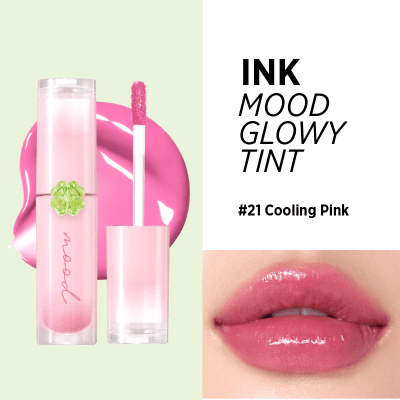 Peripera Tinta “Ink Mood Glow Tint “- Lucky Lottery 021 COOLING PINK