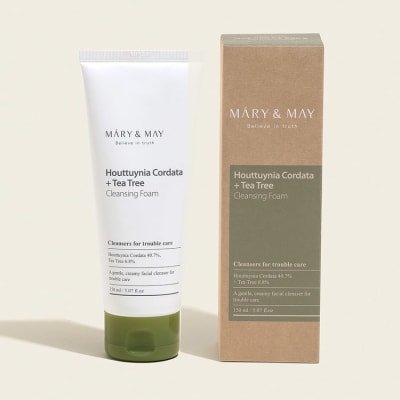 Mary&May Espuma de Limpieza Houttuynia Cordata + Tea Tree – Foam Cleanser1