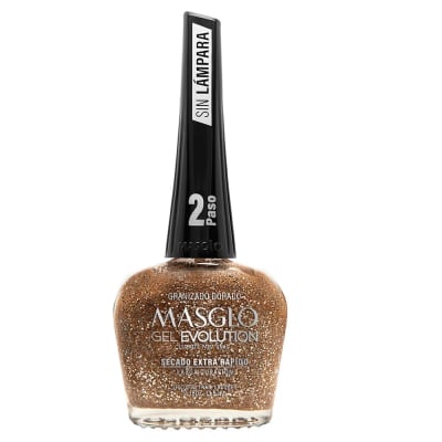 Esmalte Gel Evolution MASGLO (Granizo Dorado)