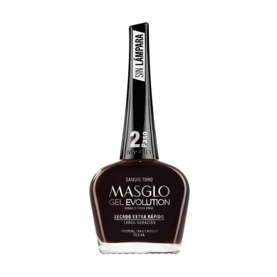Esmalte Gel Evolution MASGLO (Sangre Toro)1