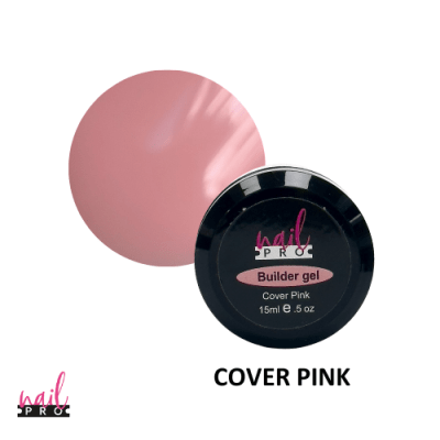 NAIL PRO Builder Gel 15ml - Cover Pink