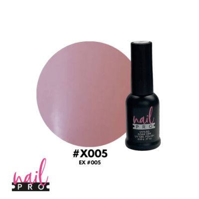 NAIL PRO Esmalte Permanente 8 ml X005 (ex005) Nude Rosado1