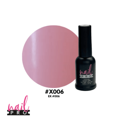 NAIL PRO Esmalte Permanente 8 ml X006 (ex006) Rosado Claro1