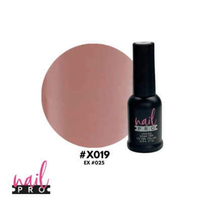 NAIL PRO Esmalte Permanente 8 ml X019 (ex025) Nude Cafe1