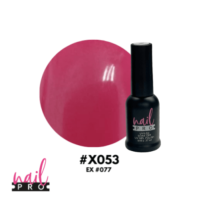 NAIL PRO Esmalte Permanente 8 ml X053 (ex077) Fucsia1