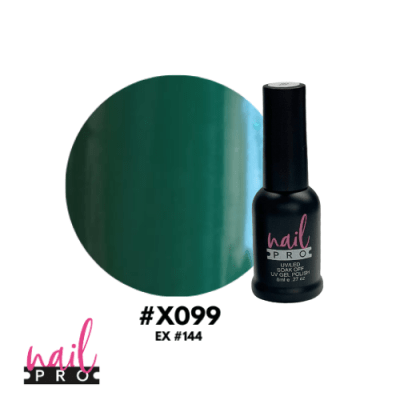 NAIL PRO Esmalte Permanente 8 ml X099 (ex144) Verde1