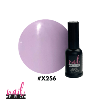 NAIL PRO Esmalte Permanente 8 ml x256 Morado Pastel1