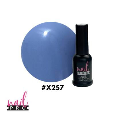 NAIL PRO Esmalte Permanente 8 ml x257 Azul bebé1
