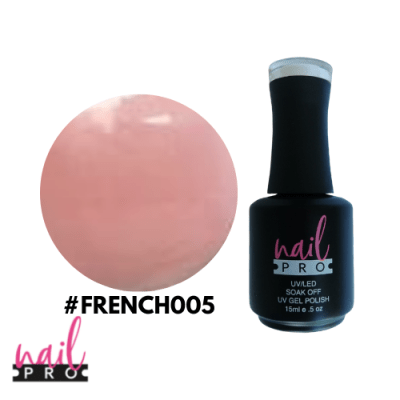 NAIL PRO Esmalte Permanente FRENCH005 Pink Lechoso1