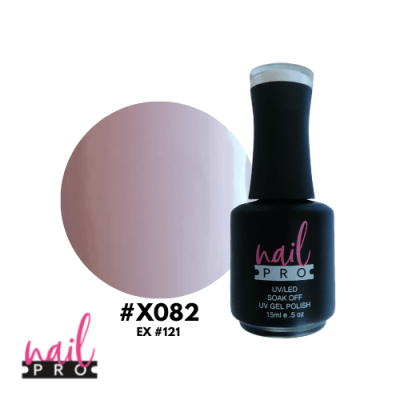NAIL PRO Esmalte Permanente X082 Rosa Lila Claro