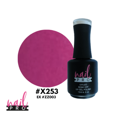 NAIL PRO Esmalte Permanente X253 Orquidea1