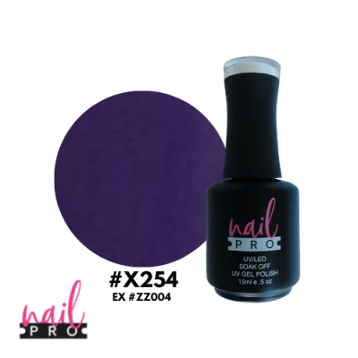 NAIL PRO Esmalte Permanente X254 Morado