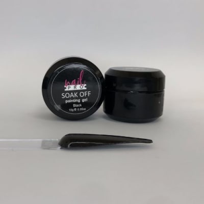 Nail Pro Gel Paint - Negro 10gr1