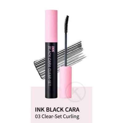 Peripera Máscara “Ink Black Cara” 03 CLEAR SET CURLING1