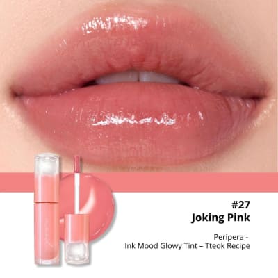 Peripera Tinta “Ink Mood Glowy Tint – Tteok Recipe” 027 JOKING PINK