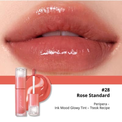 Peripera Tinta “Ink Mood Glowy Tint – Tteok Recipe” 028 ROSE STANDARD