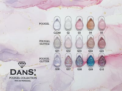 POLYGEL DANS GLITTER 07 30gr1