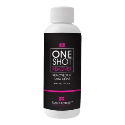 Remover One Shot NAIL FACTORY 16oz (454.6ml)