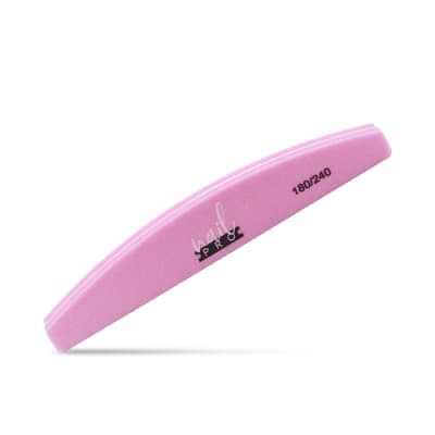 PULIDOR 180/240 NAIL PRO MEDIA LUNA1