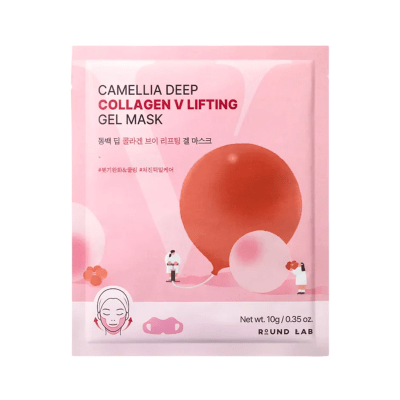 Round Lab Camellia Deep Collagen V Lifting Gel Mask1