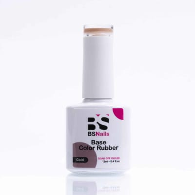 BSNAILS Base Rubber Color – GOLD