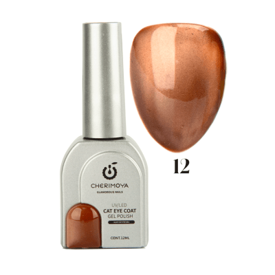 Esmalte ojo de gato Satin Cherimoya 012