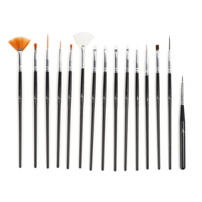 SET 15 PINCELES NAIL ART NAIL PRO1