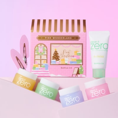 BANILA CO Set Skincare EDICION ESPECIAL “Clean It Zero Pink Wonderland Set”1