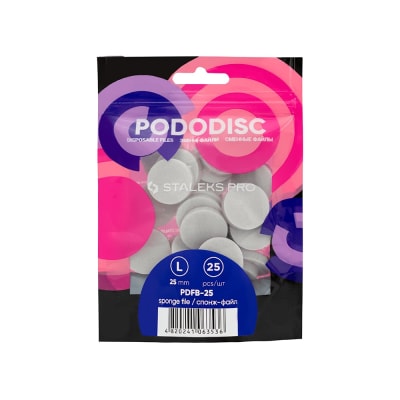Pads Sponge Para Pododisc Staleks Pro “L” (25U)1