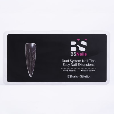 Dual System Nail Tips BSNAILS STILETTO 240pcs