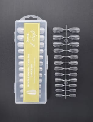 Medium Almond Full Cover Soft Gel DANS x240pcs