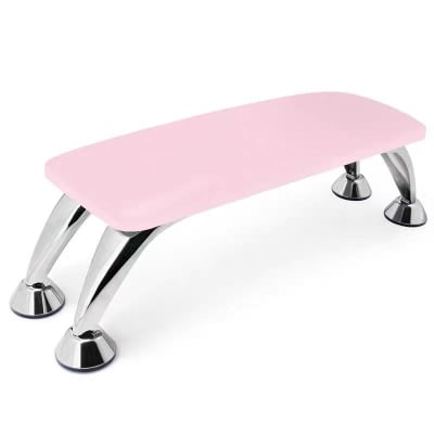 Posa manos con patas metalicas Rosado