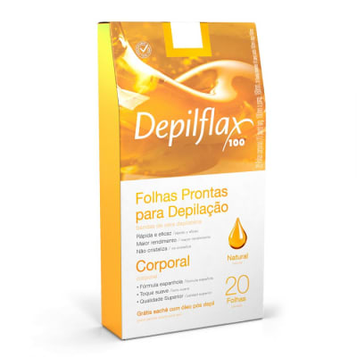 DEPIFLAX NATURAL BANDAS PARA DEPILACIÓN CORPORAL1