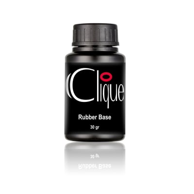 Base Rubber Clear 30 ml CLIQUE1